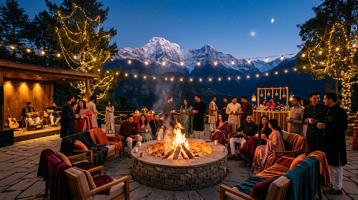 Himalayan Bonfire & Sangeet Night