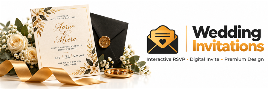 Royal 4K Wedding Invitations