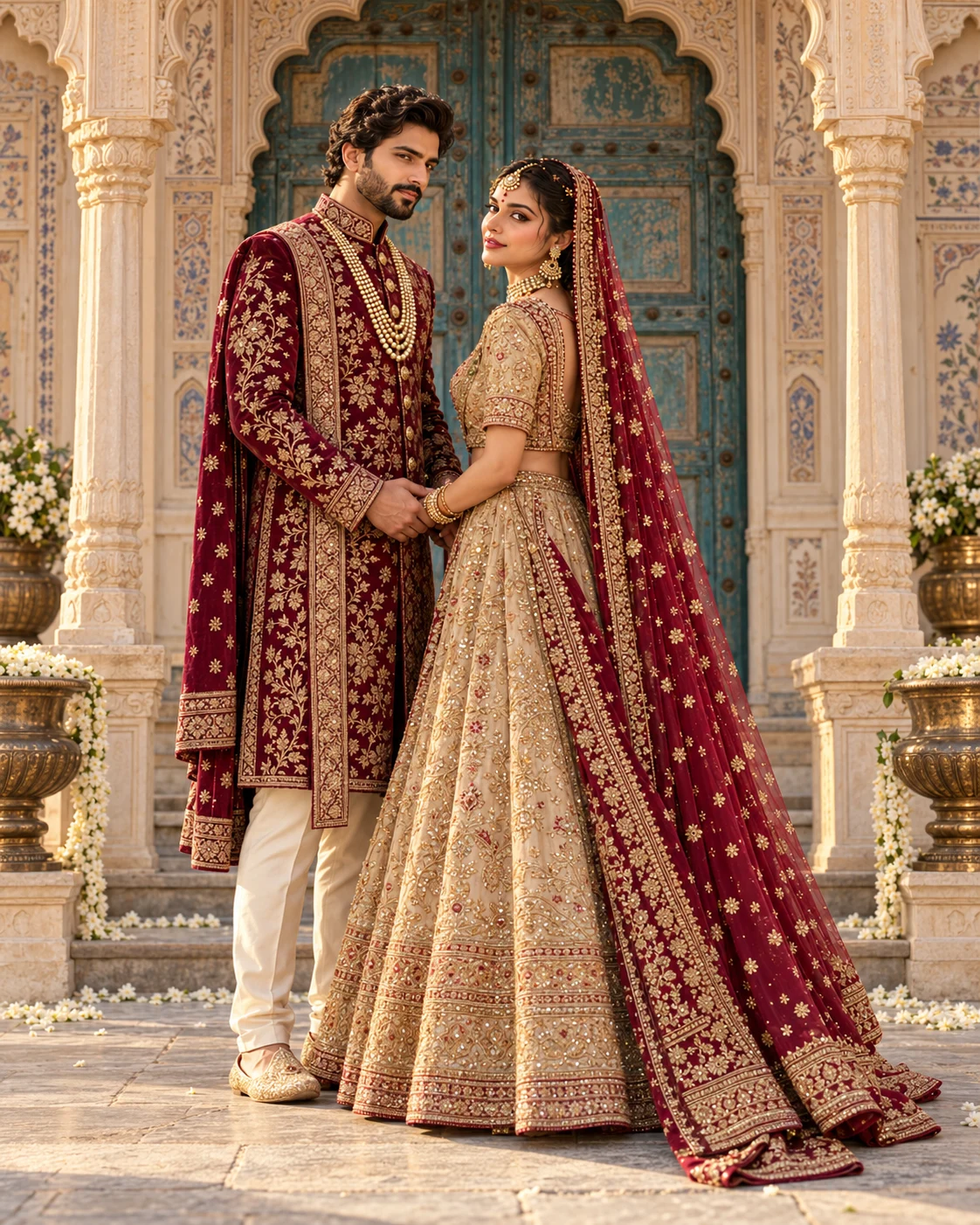 Veer and Ananya — Heritage haveli