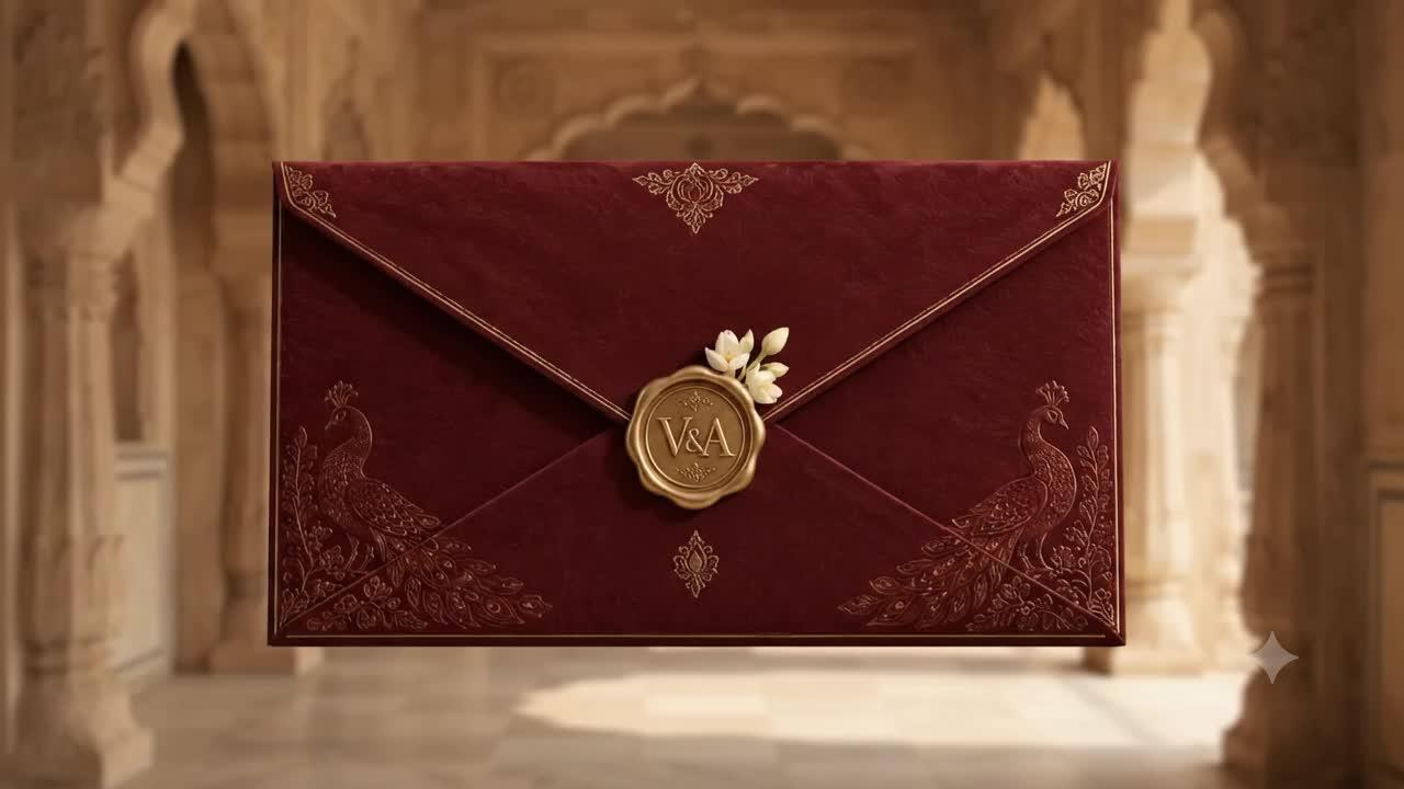 Veer & Ananya - Royal Wedding Invitation & Celebration Suite